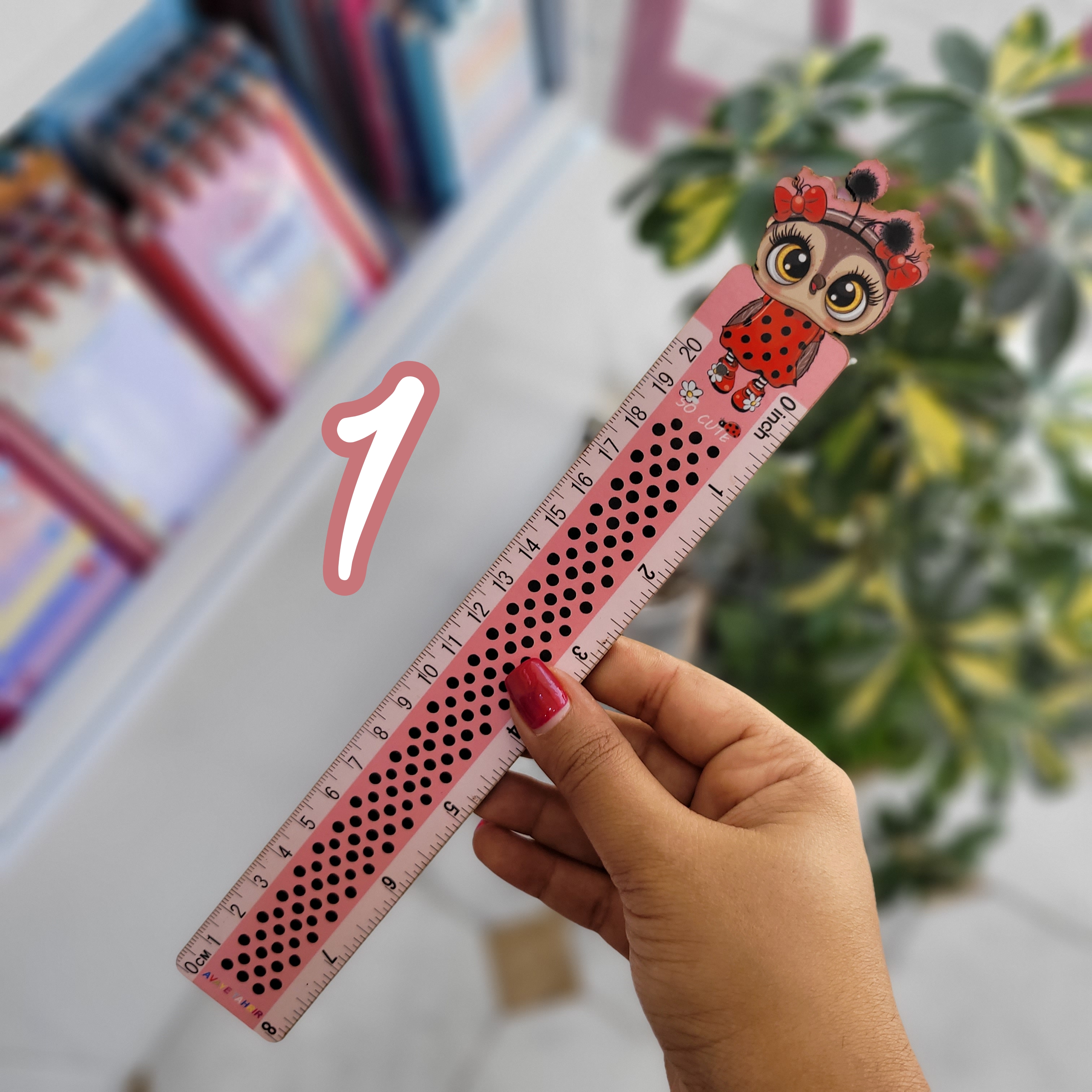 خط کش چوبی فانتزی